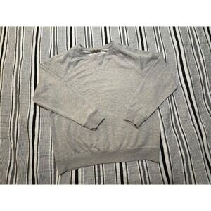 Workshop Republic Clothing Gray Crewneck Sweatshirt Pullover Women's Large‎
